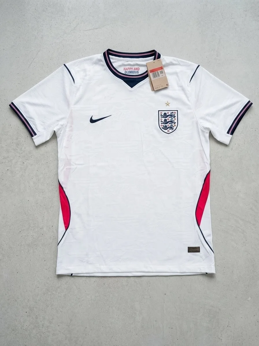 ​🏴󠁧󠁢󠁥󠁮󠁧󠁿 England Home Football Jersey – Player Edition